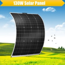 130W 12V Flexible Mono Solar