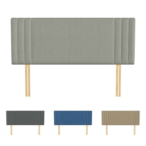 Line headboard linen - line,
