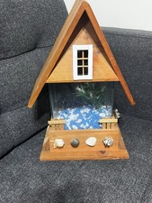 Vintage wooden house shaped - wooden,