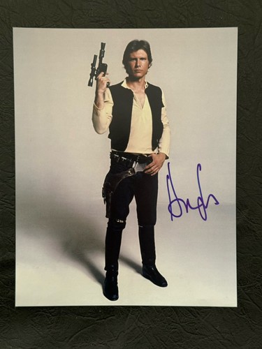 Harrison ford autograph 8x10 - ford,