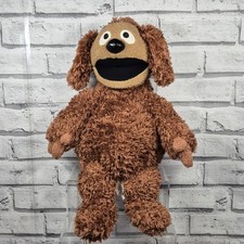 Disney Muppets Rowlf The Dog 18" Soft Toy Plush Stamped Disney Store Official