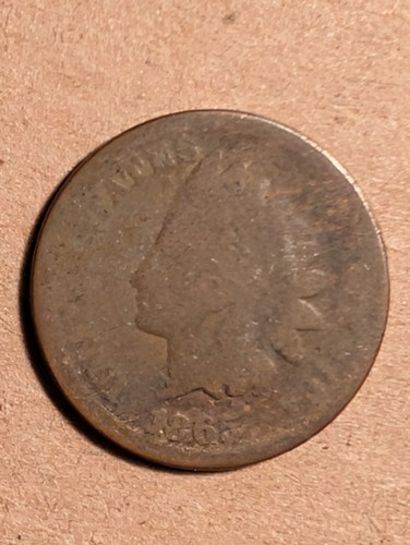 1865 indian cent - indian,