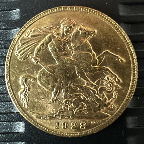 1928 king george gold - king, v