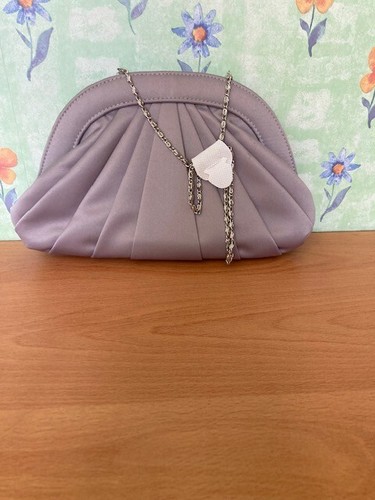 Elegant silver satin - silver,