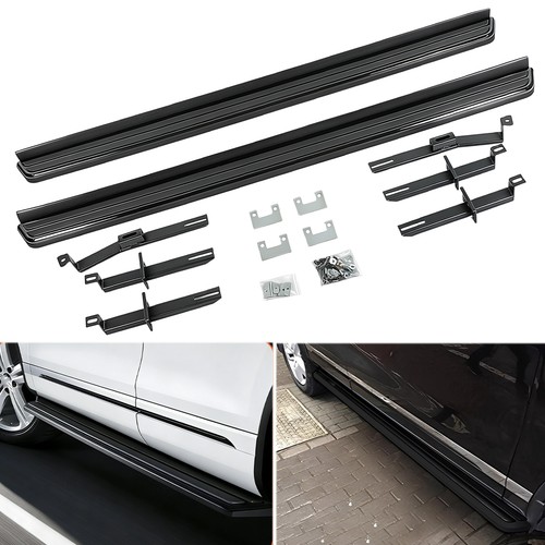 Black aluminium side - aluminium,