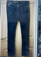 JEANS GIRL’S AGE 14 164cm BLUE DENIM SKINNY FIT NEW LOOK 915 LABEL HIGH RISE