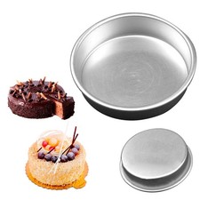 4 Inch Aluminum Cake Tin Round