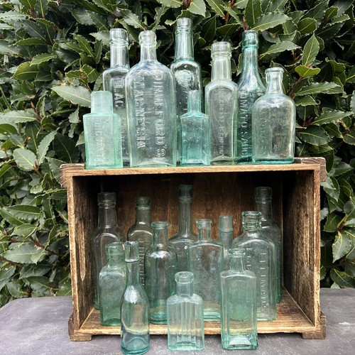 Old fashioned clear green - old,