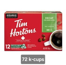 Tim Hortons Decaf Coffee K-Cup
