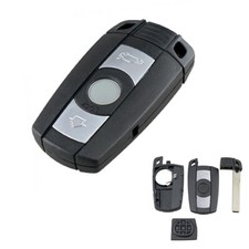 3 Button Remote Key Fob Shell Case For BMW 1 3 5 6 Series X1 E90 E91 E92 E84 E82