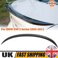 For Bmw 3 Series E90 M Sports Rear Trunk Boot Lip Spoiler Gloss Black 2005-2011