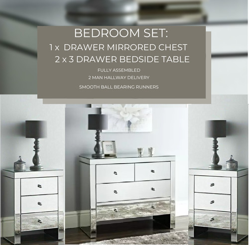 Niches bedroom set - set, of