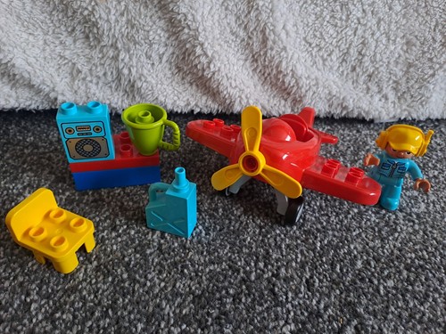 Lego duplo aeroplane with - lego,