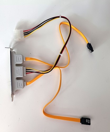 Dual port sata cable pin - port, 4-pin