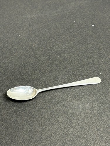 Antique solid silver mustard - antique,