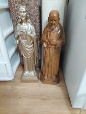 2 Holly Statues  For A Grave