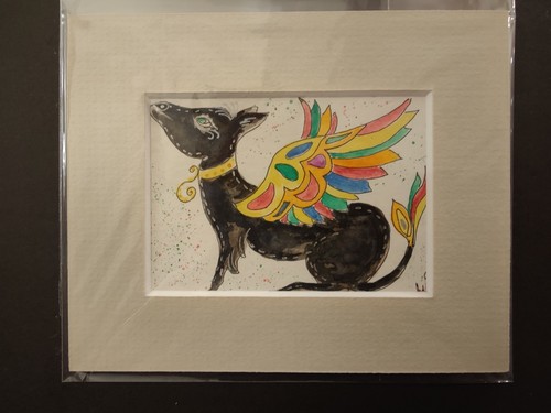 Aceo original miniature - aceo,
