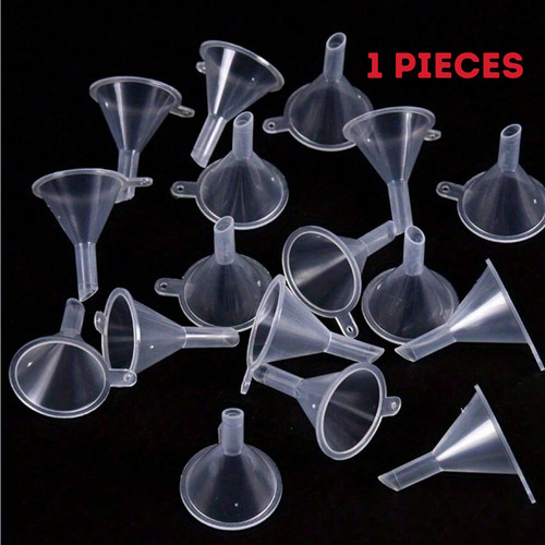 Mini funnel set clear - set, plastic