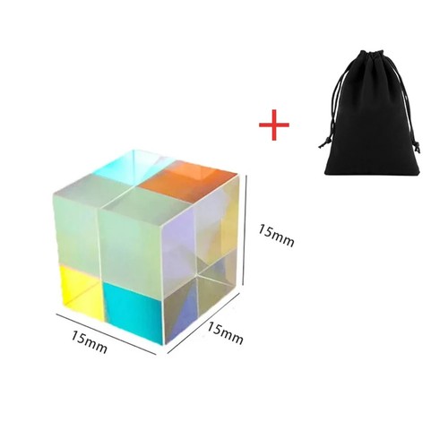 Optical glass cube dichroic - x-cube,