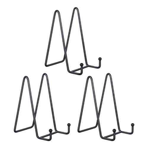 Creative black metal display - black,
