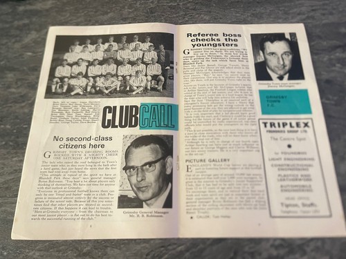 Grimsby town memorabilia - grimsby,