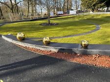 Gold Garden Spheres made of