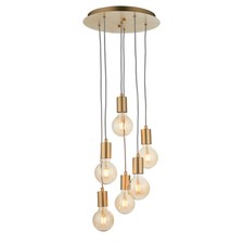 Ceiling Light Brass Studio 6