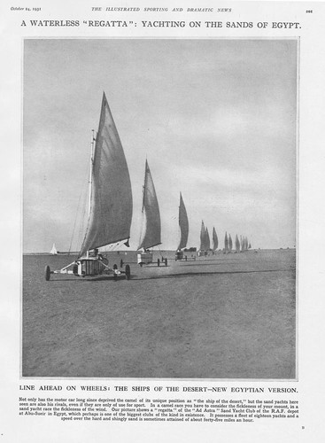 Egypt sand yacht - egypt, at