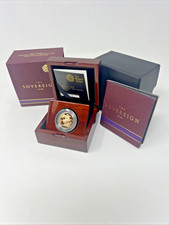 2015 Fifth portrait Of Queen Elizabeth II Proof Full Gold Sovereign Royal Mint 