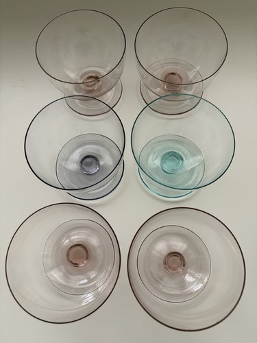 Set iridescent coloured - of, 6