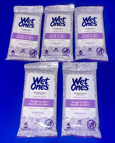 Wet ones antibacterial hand - wet,