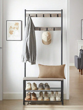 Steel Coat Rack with Shoe