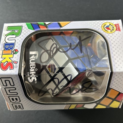 George groves signed rubiks - george,
