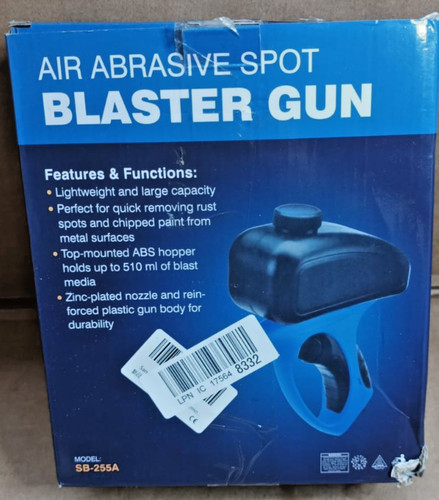 Portable sand blaster - sand,
