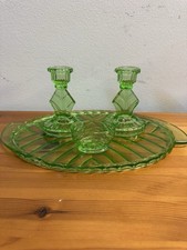 Vintage 1930s Art Deco Uranium