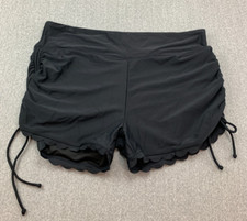 Attarco Side Tie Scalloped