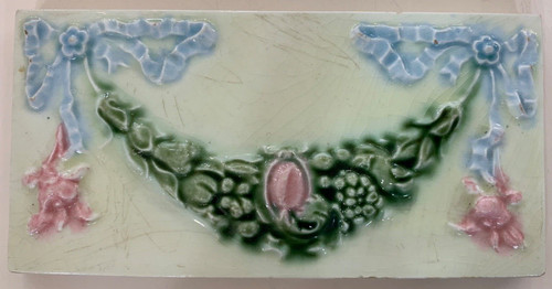 Tiles england art nouveau rare - art,