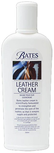 Bates leather cream - cream, saddle