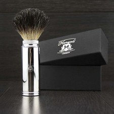 MEN'S SHAVING BRUSH BEST TRAVEL SHAVING BRUSH -100% BADGER HAIR MADE IN ENGLAND