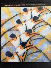 Cyril Power Linocuts, by Philip Vann - 2013 - 1st Ed, Hardcover Book DJ