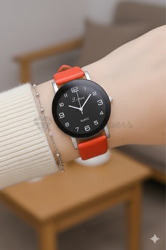 Red luxury women quartz - luxury, women's