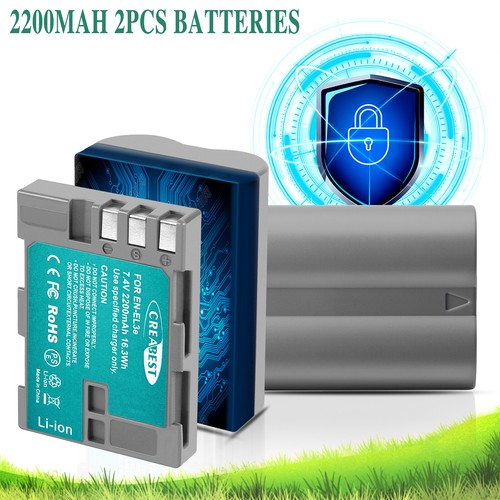 2pack el3e el3 - en-el3e/el3, battery