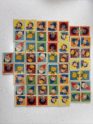 Vintage noddy picture dominoes - noddy,