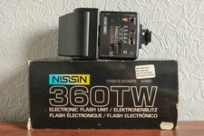 Nissin 360TW Manual flash unit with diffusers - used - very good  