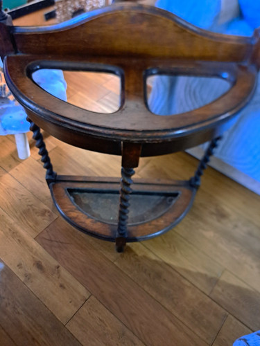 Wooden umbrella stand brown - stand,
