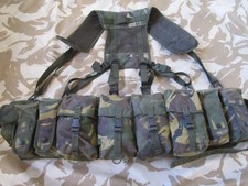 Webbing Dragon Supplies Airborne CAMO dpm ARMY sas Vest assault rig chest VGC