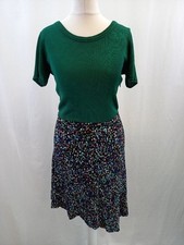 Sandro Paris Green Black Red