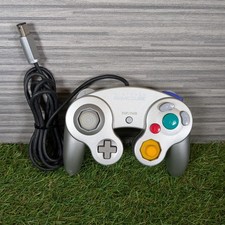 Official Nintendo Gamecube Controller - Platinum Silver - Tested & Working PAL