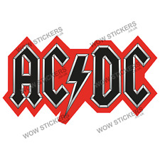 AC DC Rock Band sticker ( B) car window Van scooter man cave truck laptop decal