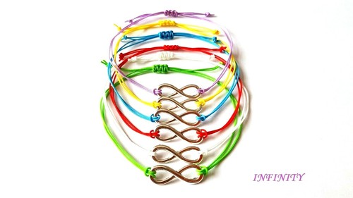 2pcs infinity symbol - symbol, thread
